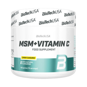 BioTech, MSM+Vitamin C, 150 г
