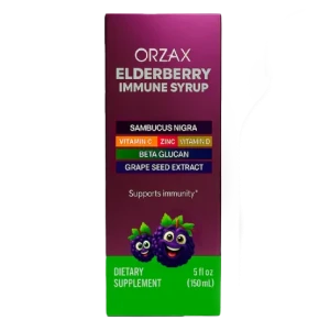 ORZAX, Elderberry Immune Syrup, 150 мл (30 порций)