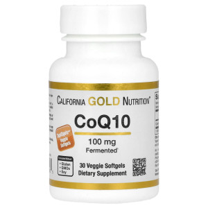 California Gold Nutrition, CO Q10 100 mg