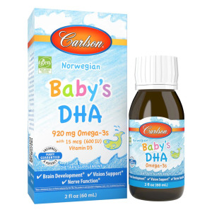 Carlson, Baby's DHA, 60 мл (12 порций)