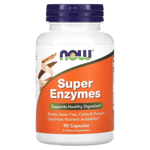 NOW, Super Enzymes, капс