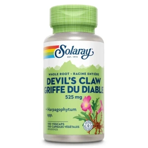 Solaray, Devils Claw 525 mg, 100 капс (100 порций)