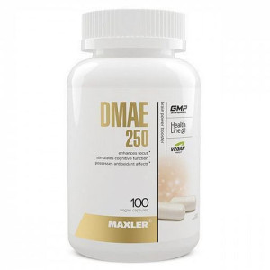 MAXLER, DMAE, 250 мг, 100 табл (100 порций)