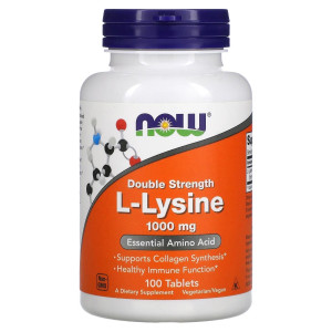 NOW, L-Lysine, 1000 мг