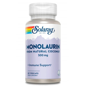 Solaray, Monolaurin 500 мг, 60 капс (60 порций)