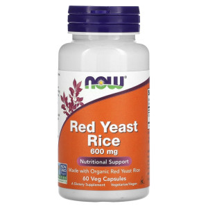 NOW, Red Yeast Rice, 600 мг