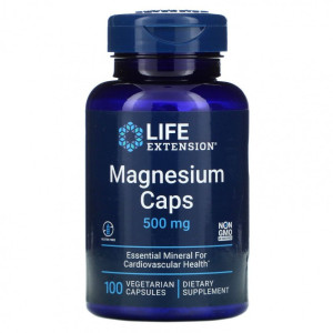 Life Extension, Magnesium, 500 мг, 100 капс (100 порций)