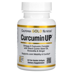 California GOLD Nutrition, Curcumin UP, 30 капс (30 порций)