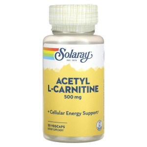 Solaray, Acethyl L-Carnitine, 500 ΠΌΠ³ (30 ΠΏΠΎΡΡΠΈΠΉ)