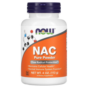 NOW, NAC Powder, 113 г (188 порций)