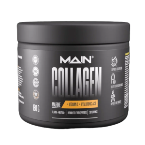 MAIN, Marine Collagen + Hyaluronic acid + Vitamin C, 180 г (30 порций)