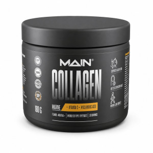 MAIN, Marine Collagen + Hyaluronic acid + Vitamin C, 180 г (30 порций)
