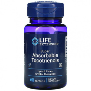 Life Extension, Super Absorbable Tocotrienols, 60 капс