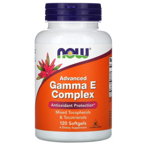 NOW, Gamma E Complex, 120 софтгель (60 порций)
