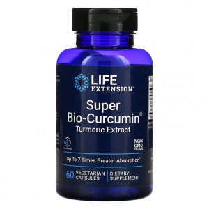 Life Extension, Super Bio Curcumin, 400 мг, 60 капс (60 порций)