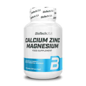 BioTech, Calcium, Zinc, Magnesium, 100 табл
